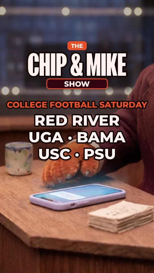 Episode cover for CFB Saturday: Red River, Georgia at Alabama, USC at Penn State